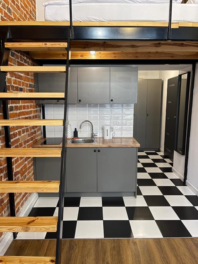Urokliwy Loft W Ncl Kamienica Vabank Nr 18 Lägenhet Łódź Exteriör bild